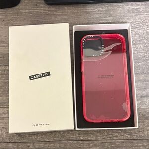 Casetify Vibrant Pink Phone Case